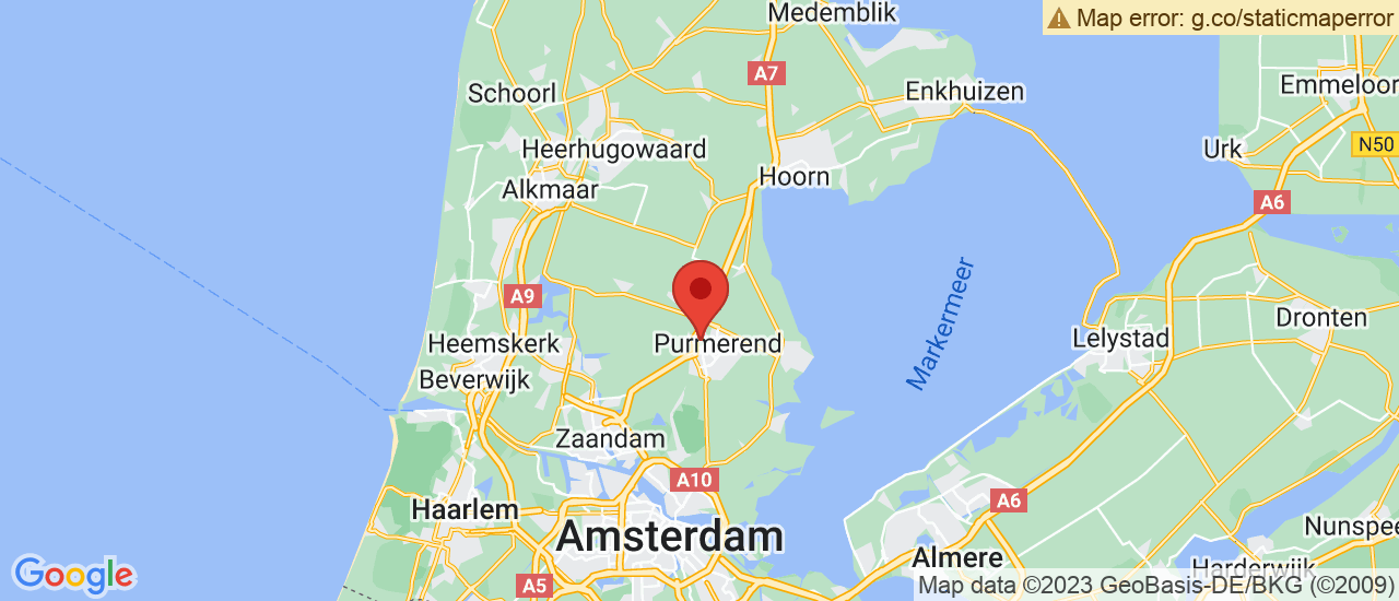 Google maps locatie van Autobedrijf Dijt