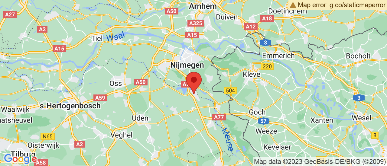 Google maps locatie van NT Automobielen B.V.