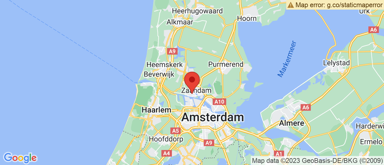 Google maps locatie van DVZ Automotive B.V.