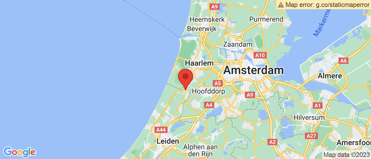 Google maps locatie van Autohuys De Lely