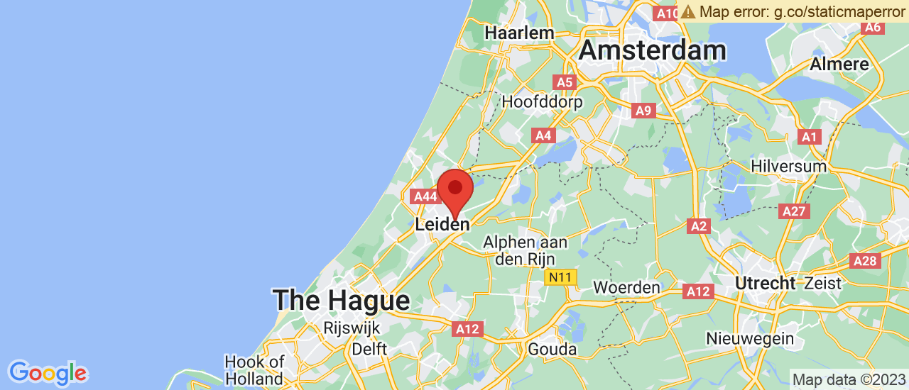 Google maps locatie van Zeeuw & Zeeuw Ford Leiderdorp