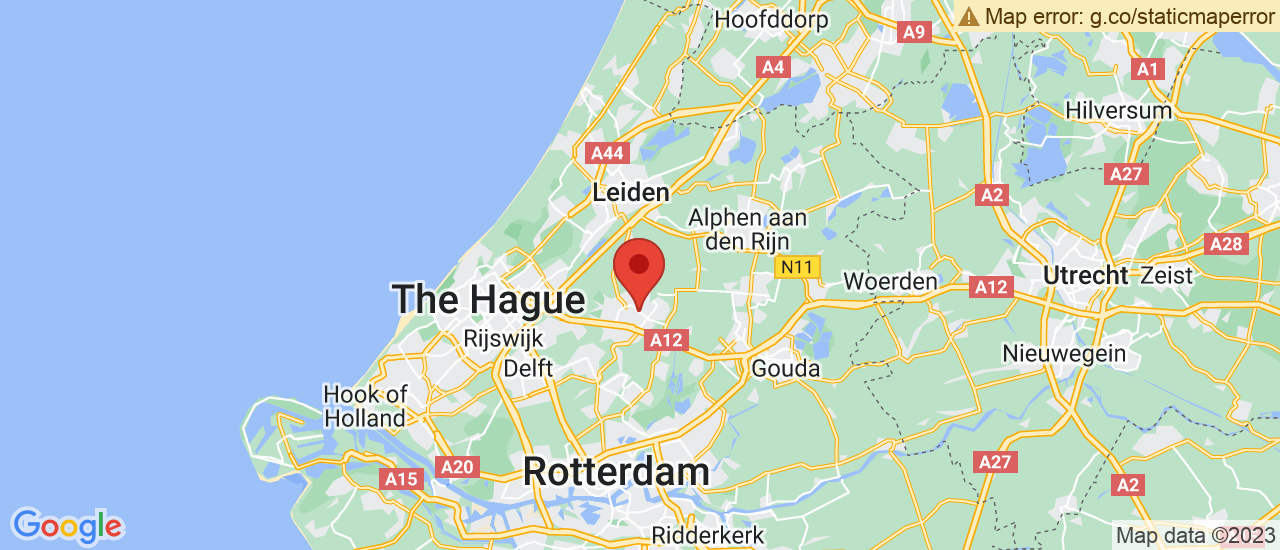 Google maps locatie van Zeeuw & Zeeuw Nissan Zoetermeer