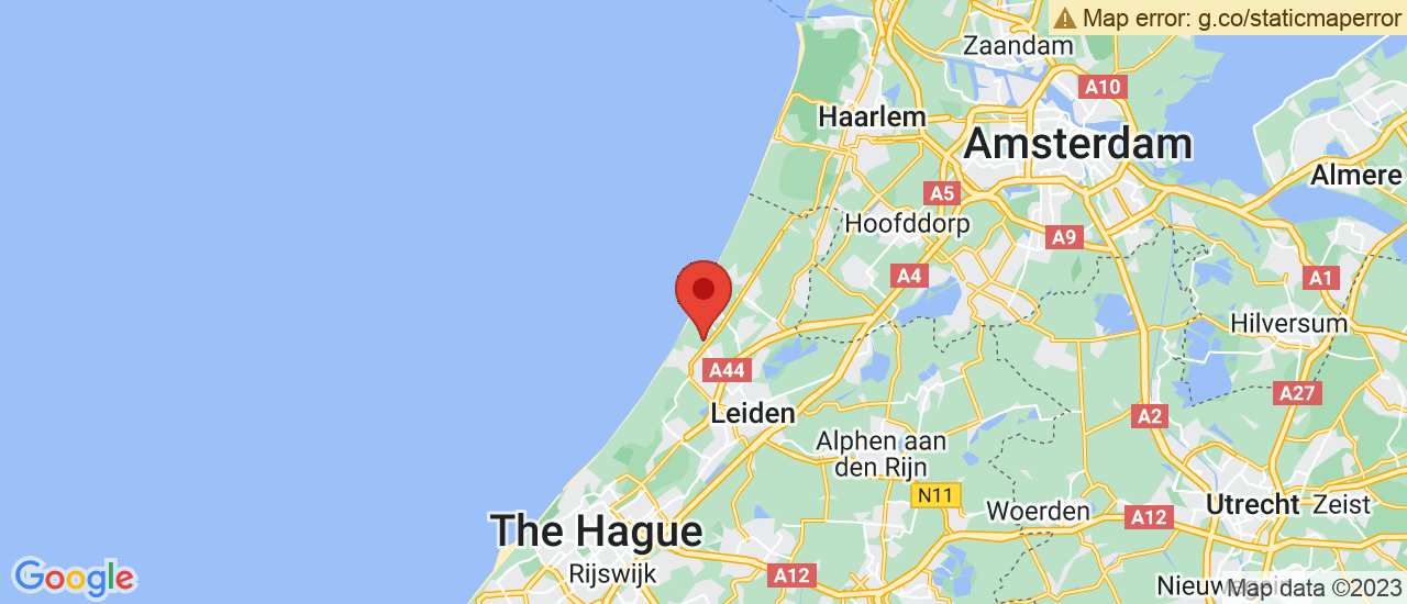 Google maps locatie van Zeeuw & Zeeuw Nissan Noordwijk