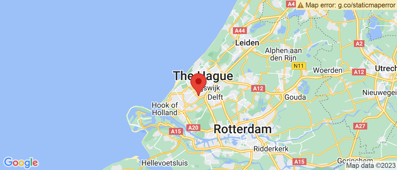 Google maps locatie van Zeeuw & Zeeuw Nissan Den Haag