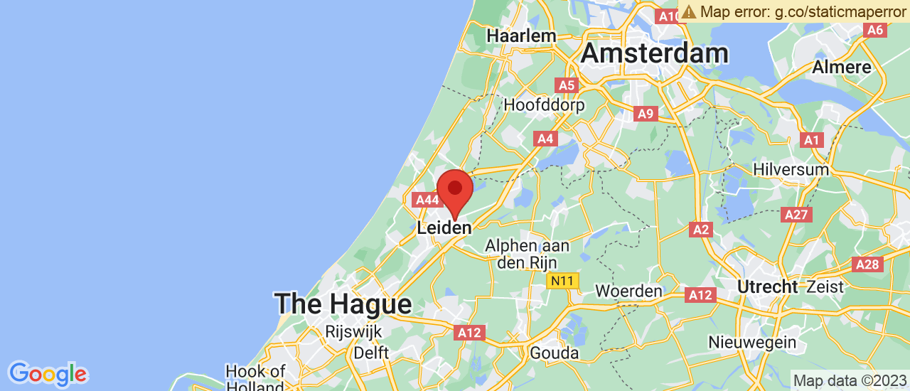 Google maps locatie van Zeeuw & Zeeuw Mitsubishi Leiderdorp