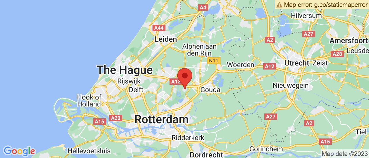 Google maps locatie van Autobedrijf Zevenhuizen