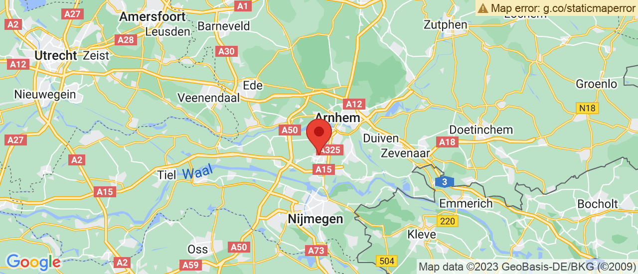 Google maps locatie van Wassink Autogroep O Elst