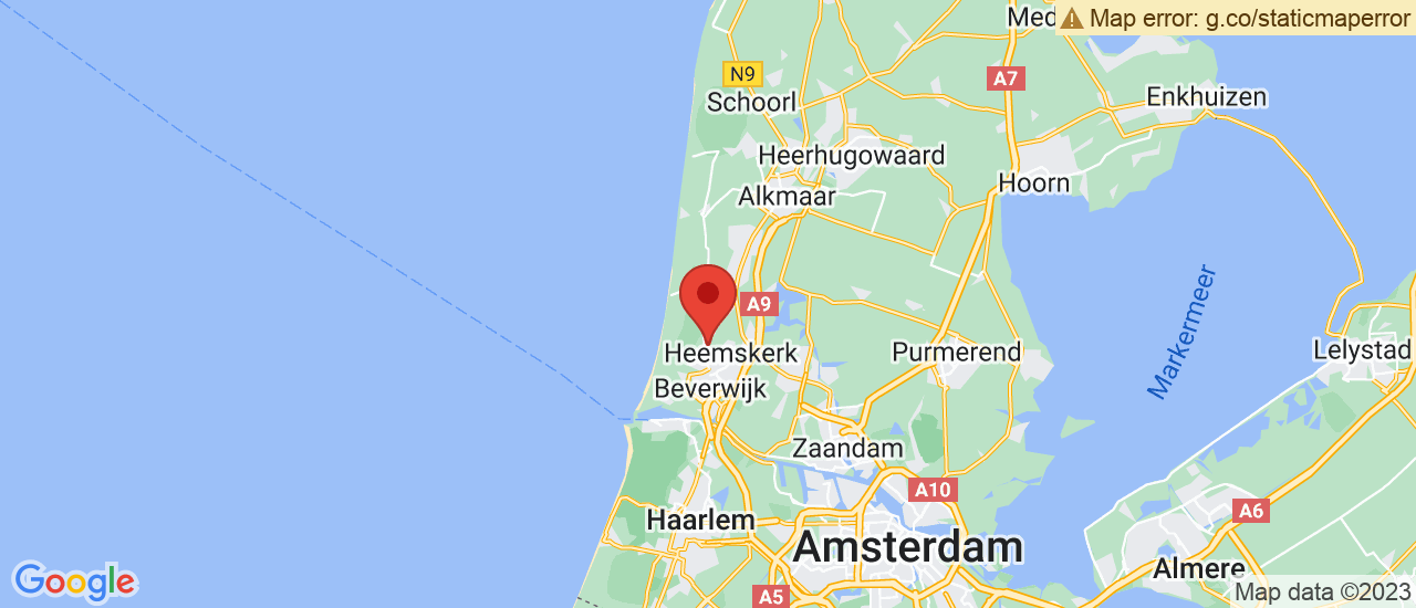 Google maps locatie van Vakgarage Jongejans