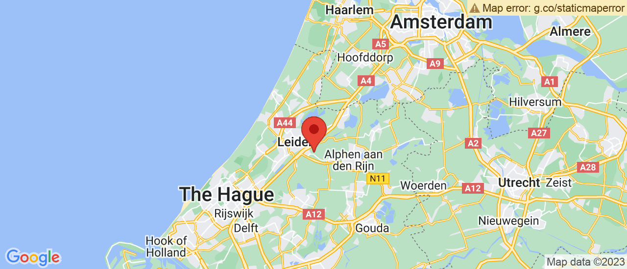 Google maps locatie van A-segment Auto's B.V.