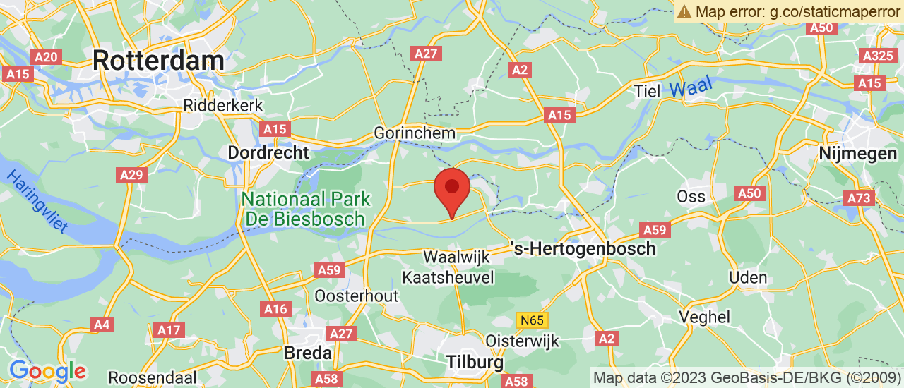 Google maps locatie van Versteeg Auto's