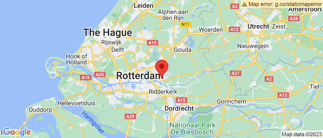 Google maps locatie van Dekker Krimpen BV