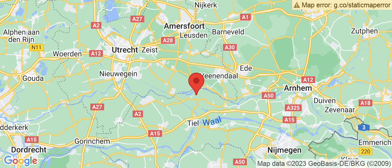 Google maps locatie van Garage H. Aarden