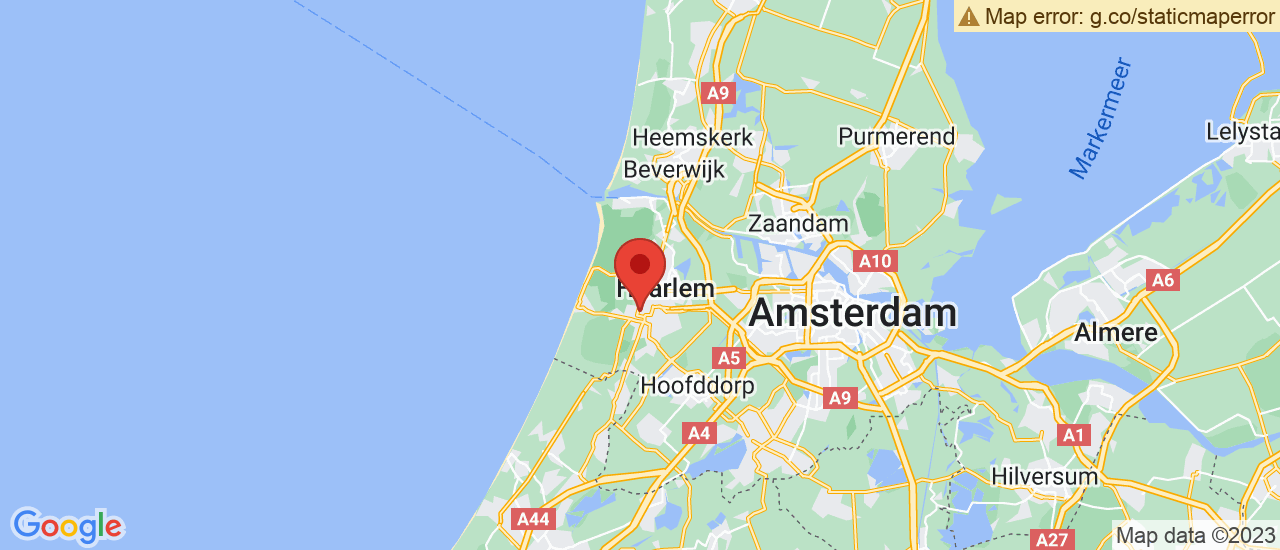 Google maps locatie van Auto Service Haarlem Lease