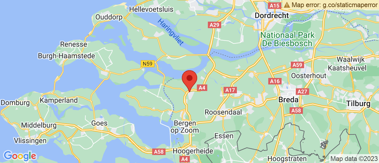 Google maps locatie van RBautomobielen