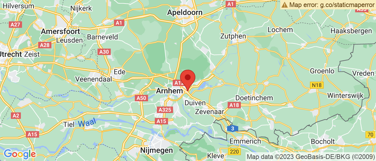 Google maps locatie van Wassink Autogroep C B.V. Velp