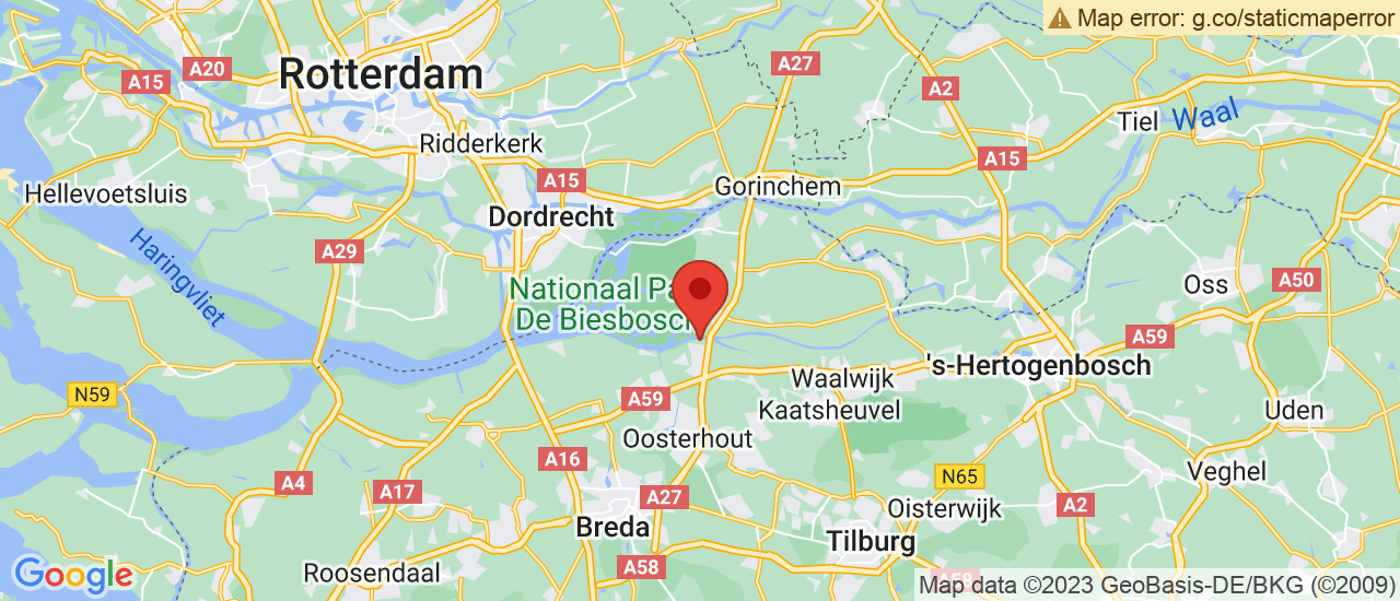 Google maps locatie van Louwman Bedrijfswagens