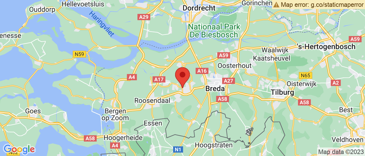 Google maps locatie van Trucks Roosendaal B.V.