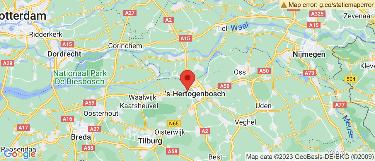 Google maps locatie van Autobedrijf Rietvelden