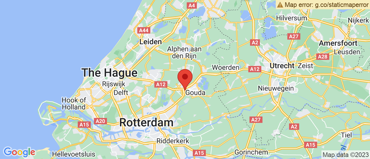 Google maps locatie van MW Cars