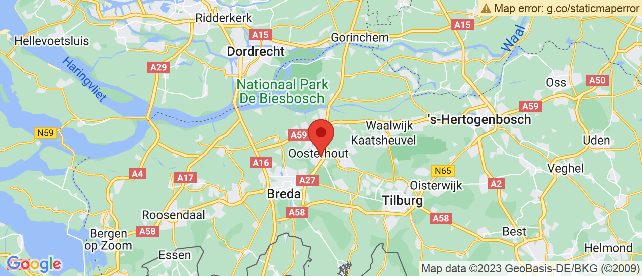 Google maps locatie van Autobedrijf Jongmolen