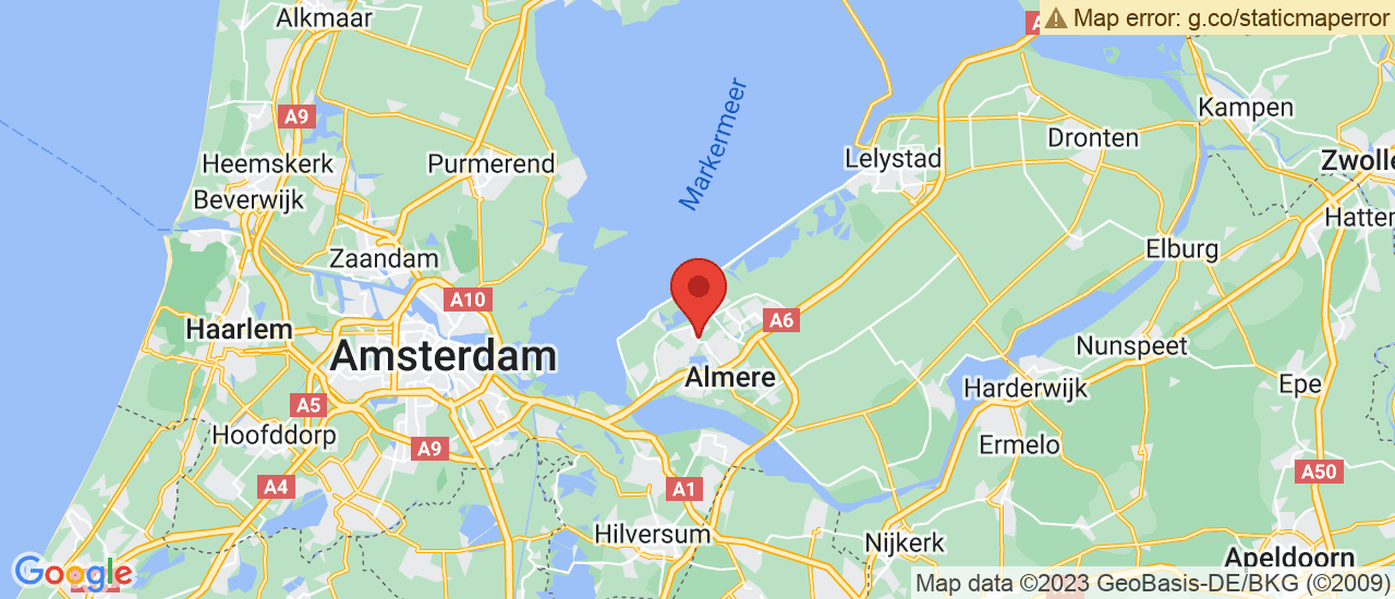 Google maps locatie van Randstad Cars