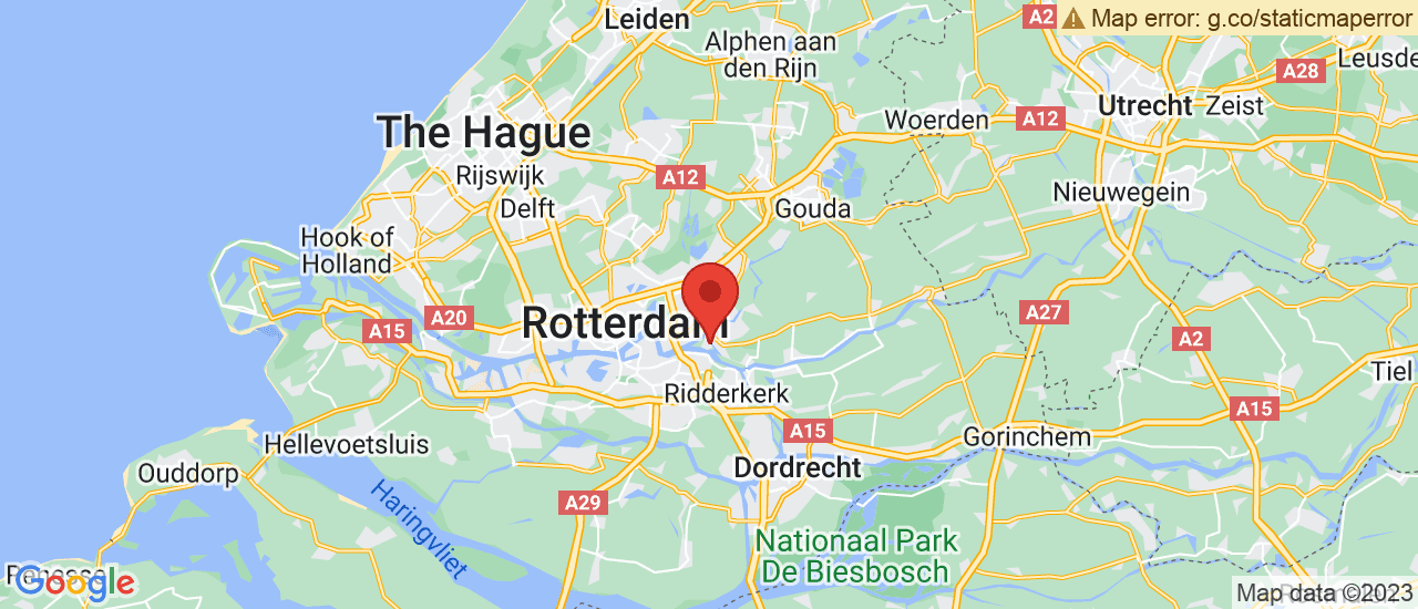 Google maps locatie van Autobedrijf M Beijl