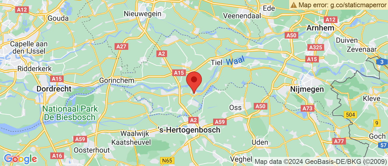 Google maps locatie van Tibosch Automotive