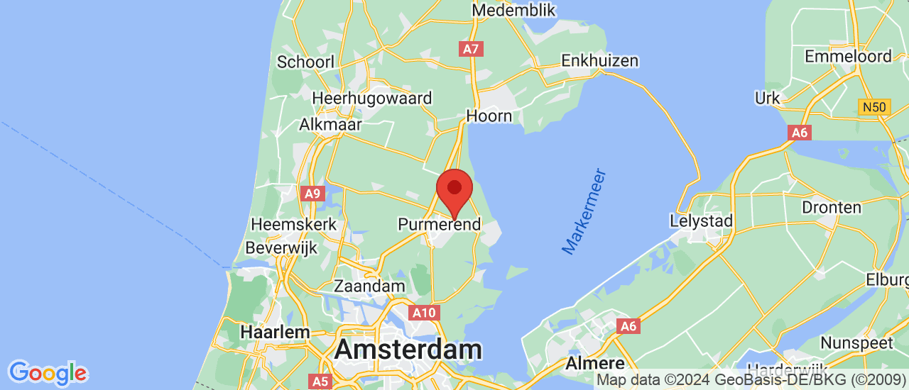 Google maps locatie van Dealer Cars Purmerend