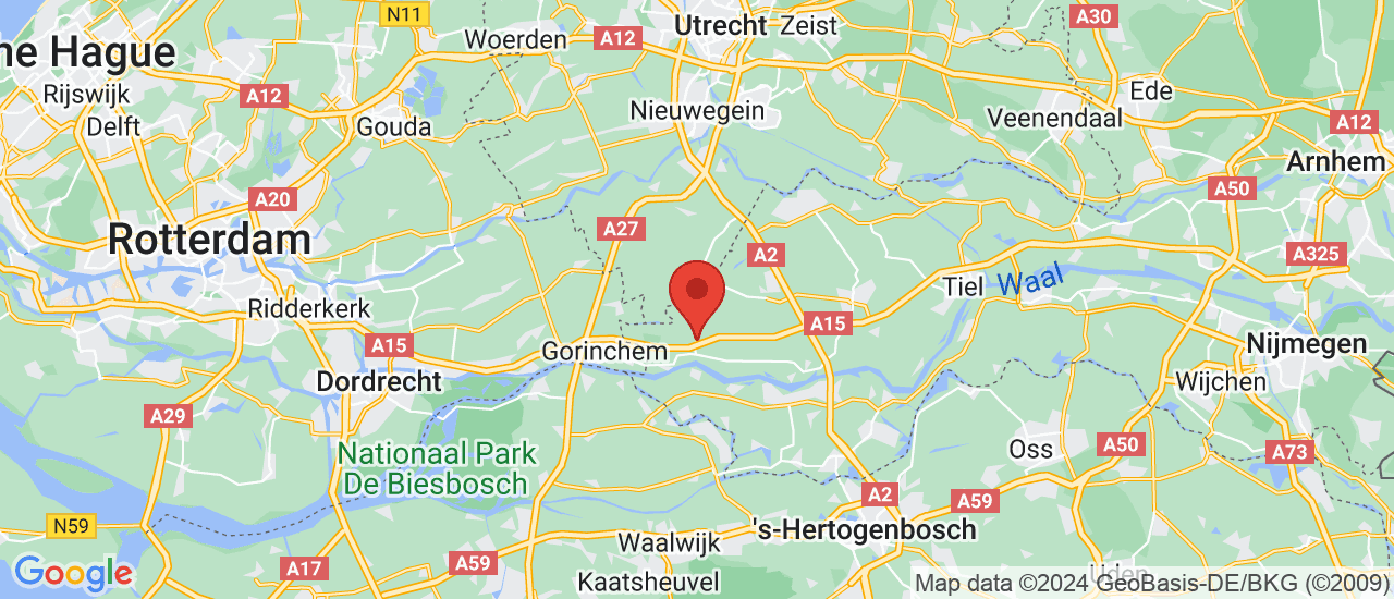 Google maps locatie van De Jong Trucks & Trailers