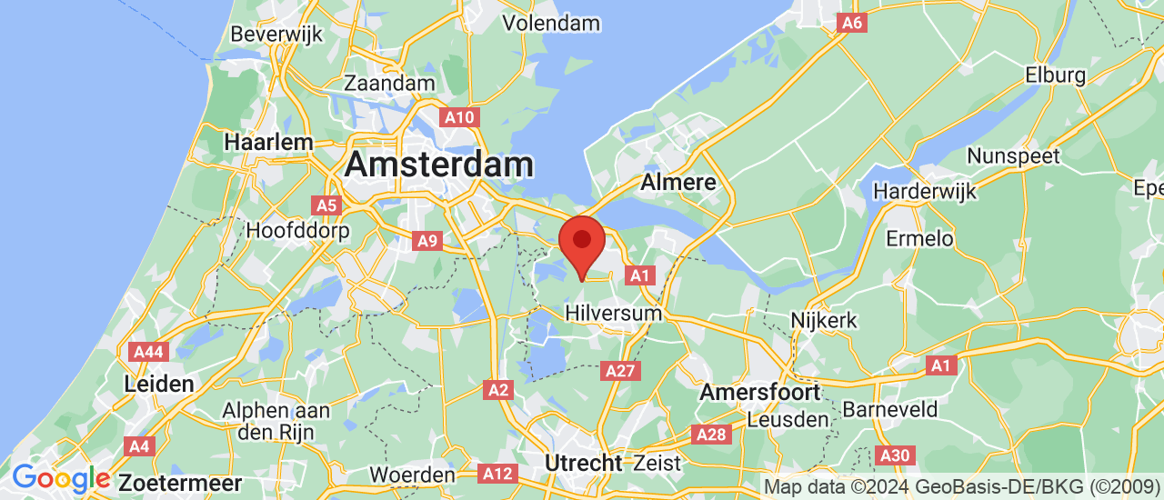 Google maps locatie van Autoklasse.nl