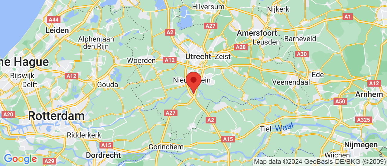 Google maps locatie van Autohuis Vianen