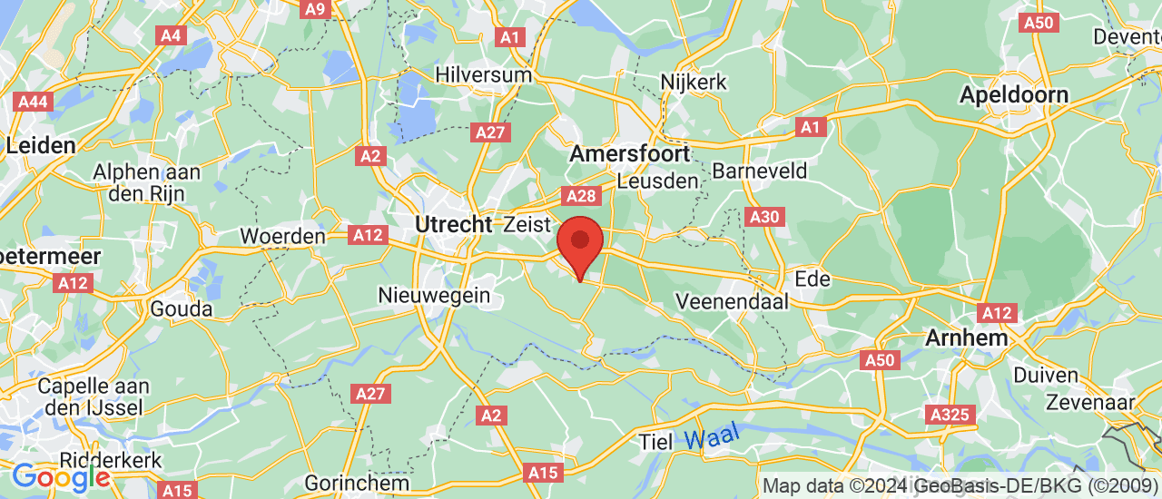 Google maps locatie van Occasion Center Doorn