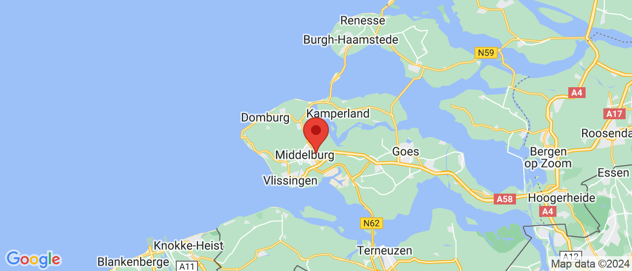 Google maps locatie van Zuid-West Occasions B.V.