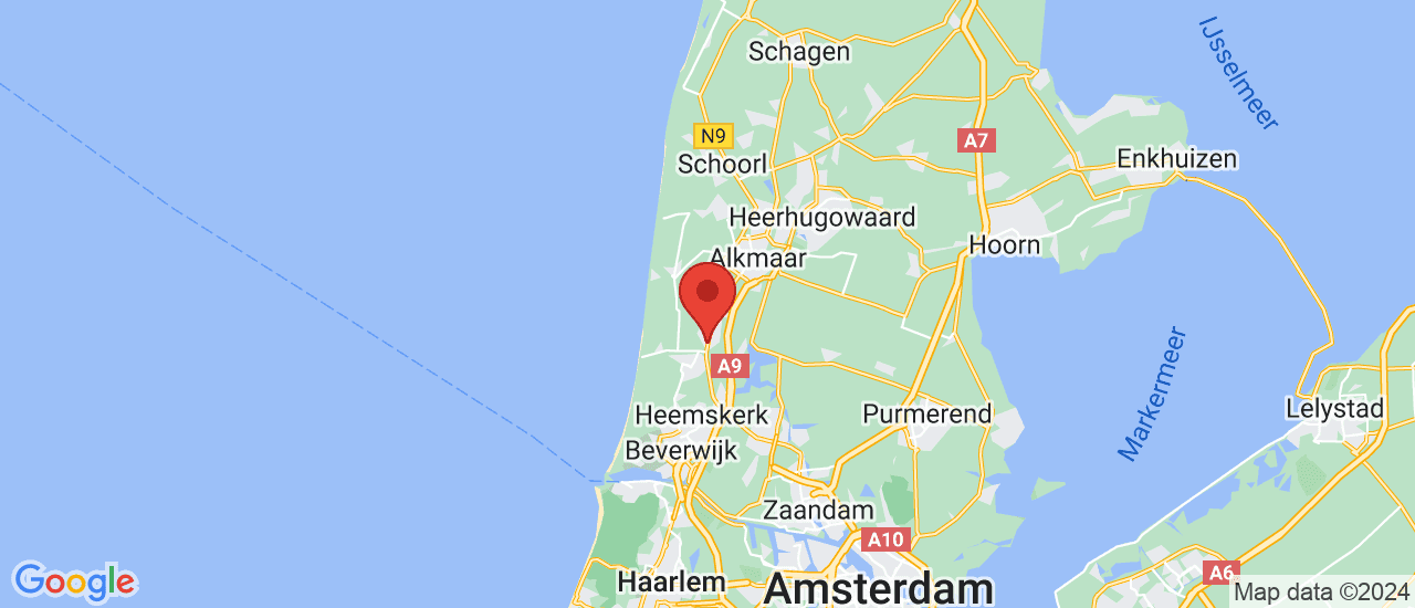 Google maps locatie van Van der Putten Automotive