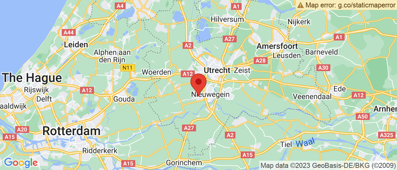 Google maps locatie van Vakgarage Verbree IJsselstein