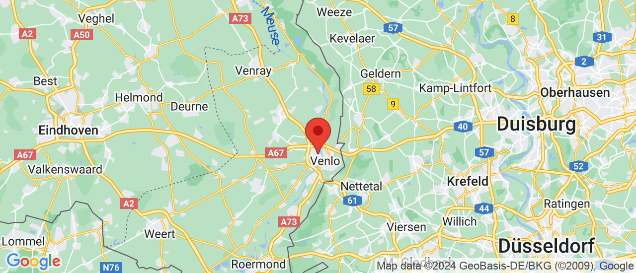 Google maps locatie van VDC Automotive B.V.