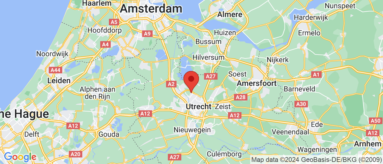 Google maps locatie van Car Center Utrecht