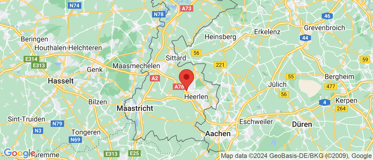 Google maps locatie van Smeets Mercedes-Benz Heerlen