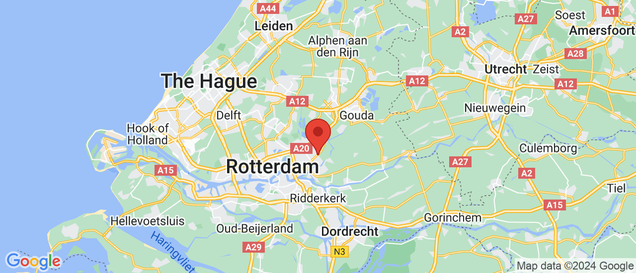 Google maps locatie van Vakgarage van den Bergh