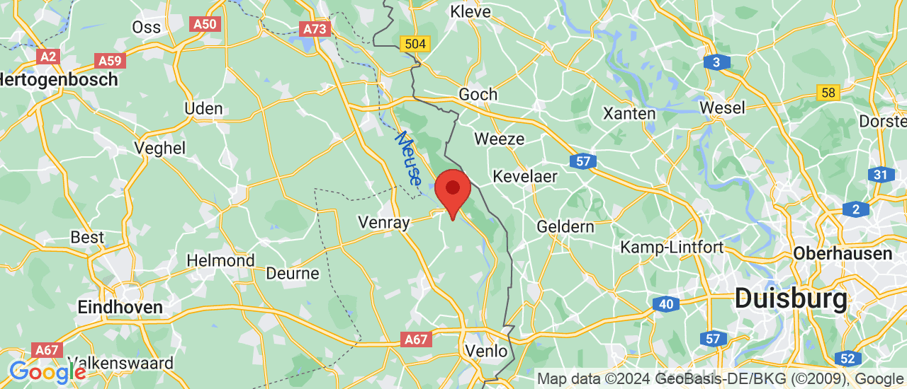 Google maps locatie van WEJEBE Blitterswijck BV