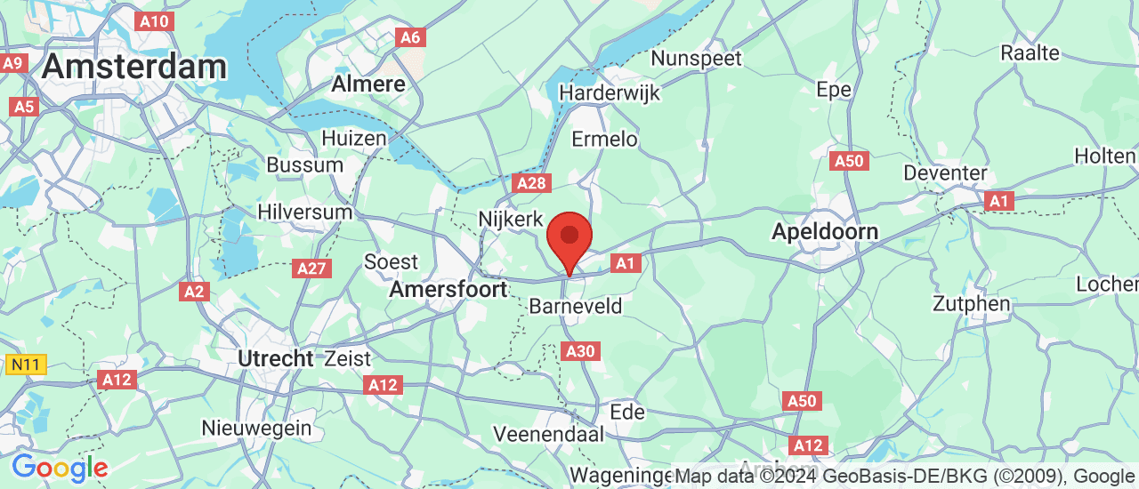 Google maps locatie van Sterk Autobedrijf