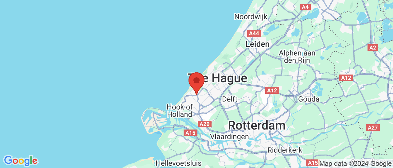 Google maps locatie van Aad van der Burg BV