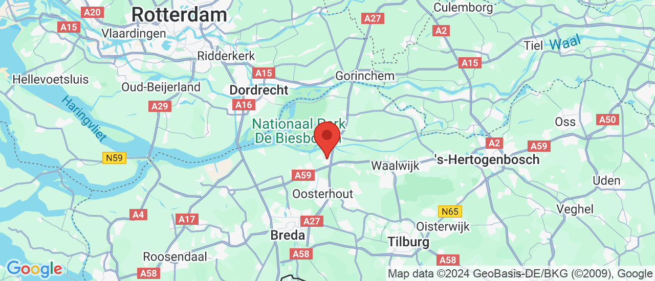 Google maps locatie van Auto.nl Raamsdonksveer