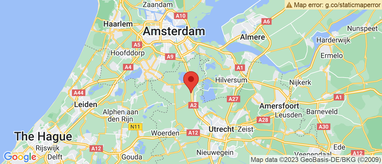 Google maps locatie van Versteegh Automotive