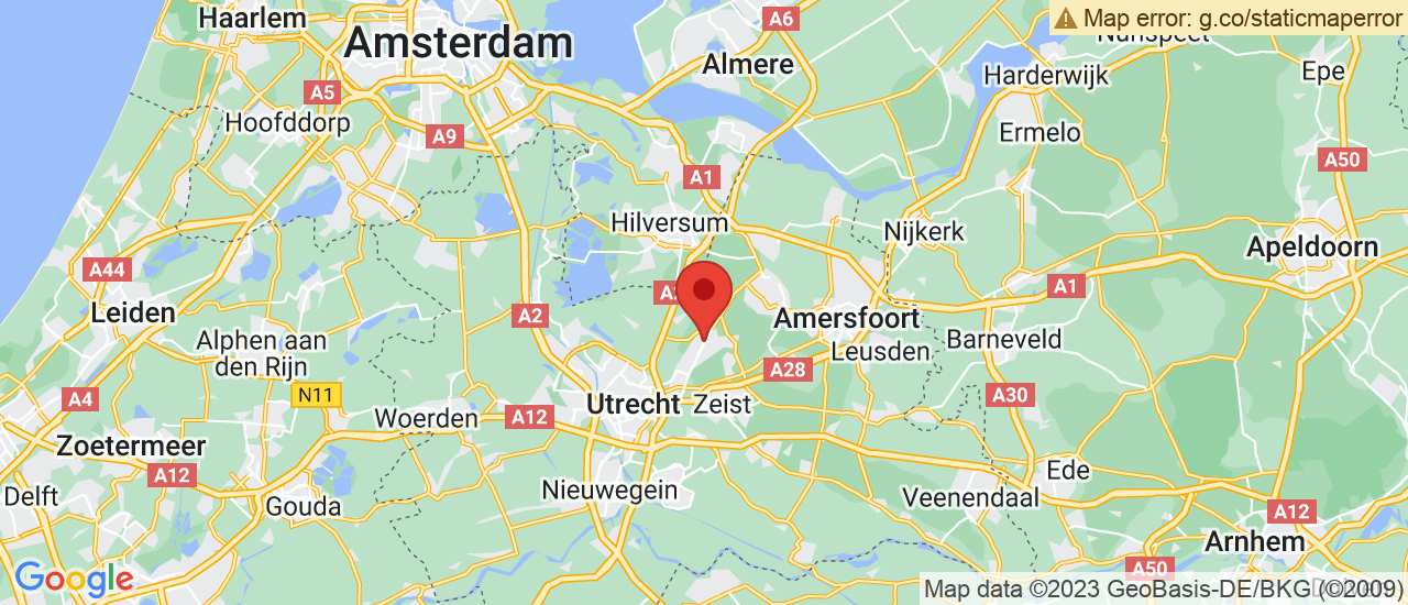 Google maps locatie van Auto Larenstein