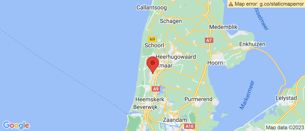 Google maps locatie van Van der Steen Autoverkoop