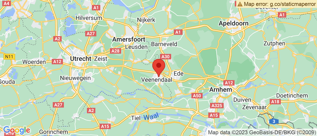 Google maps locatie van Van Kooten