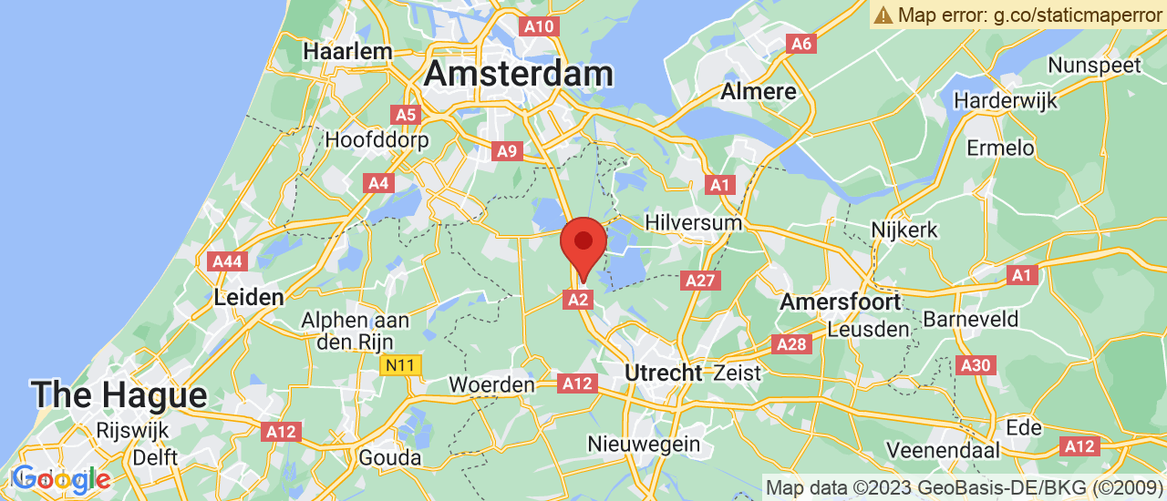 Google maps locatie van Autobedrijf Knoop Breukelen BV