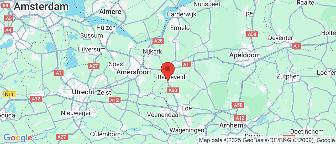 Google maps locatie van Auto Versteeg Buurman Voorthuizen B.V.