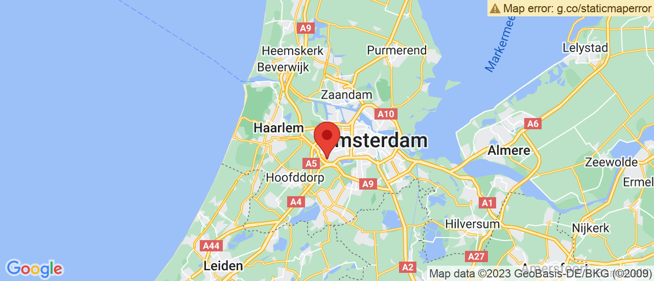 Google maps locatie van Gebroeders Haaker BV